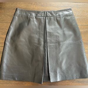 ASOS Black Leather Skirt